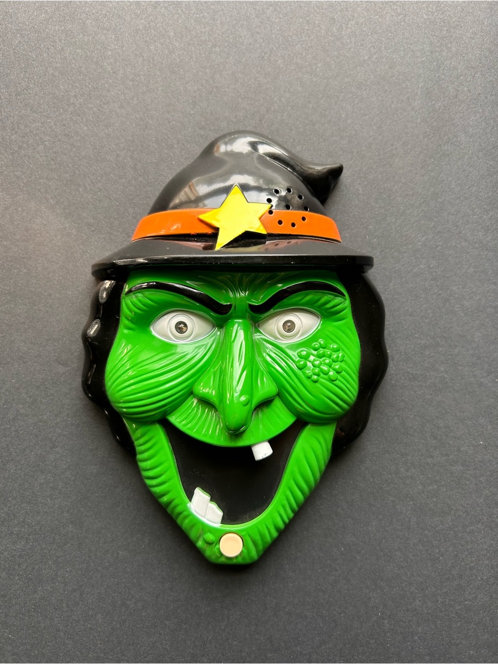Vintage Halloween Witch DoorBell